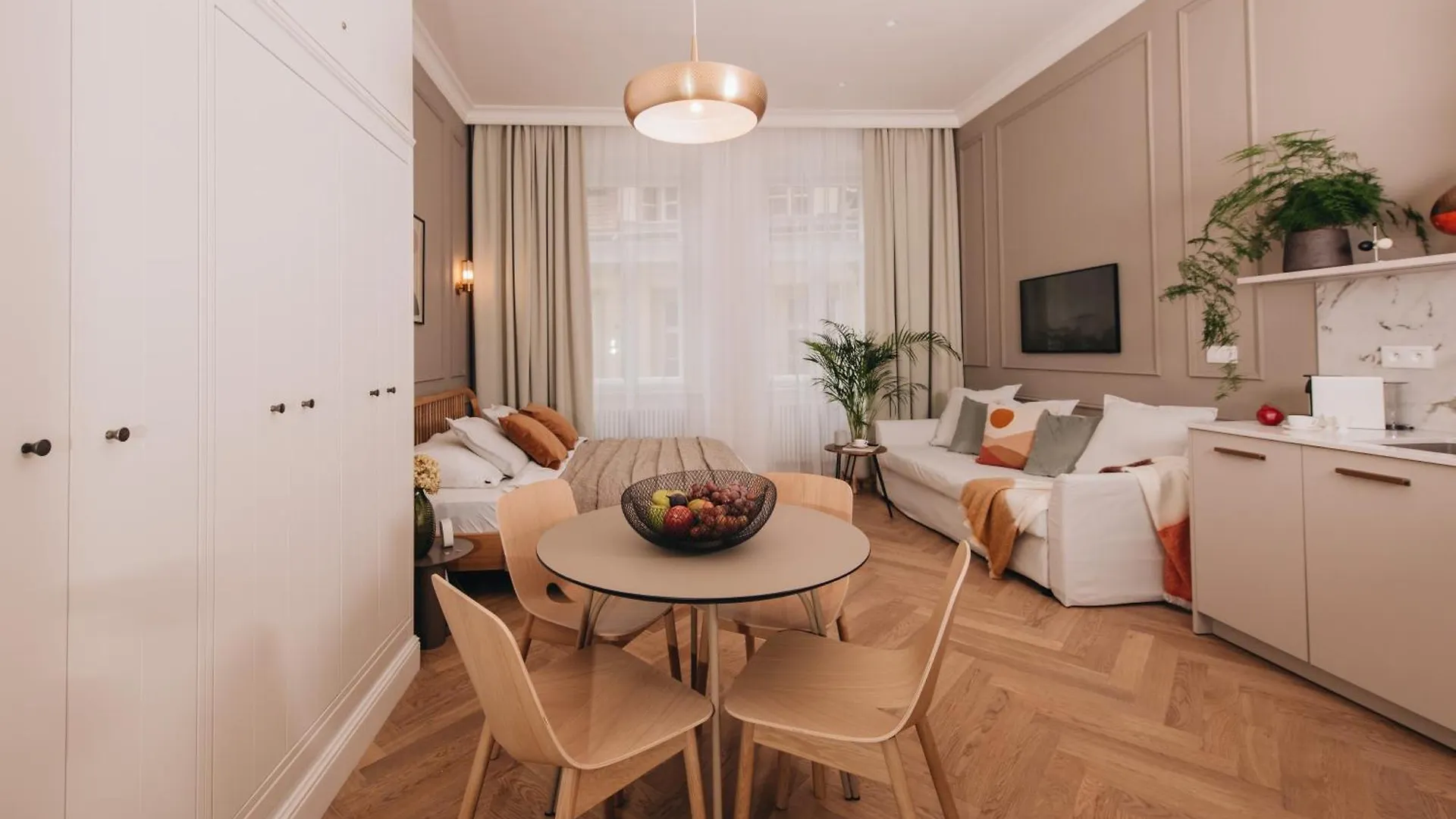 Stylish New Apartment In Prague With A/C